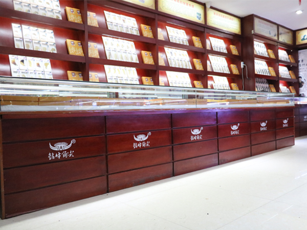 門店柜臺(tái)展示